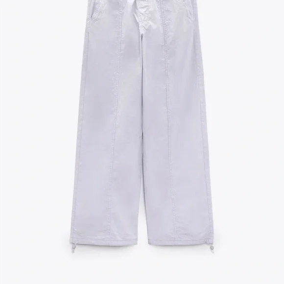 NWT Zara parachute pants size medium